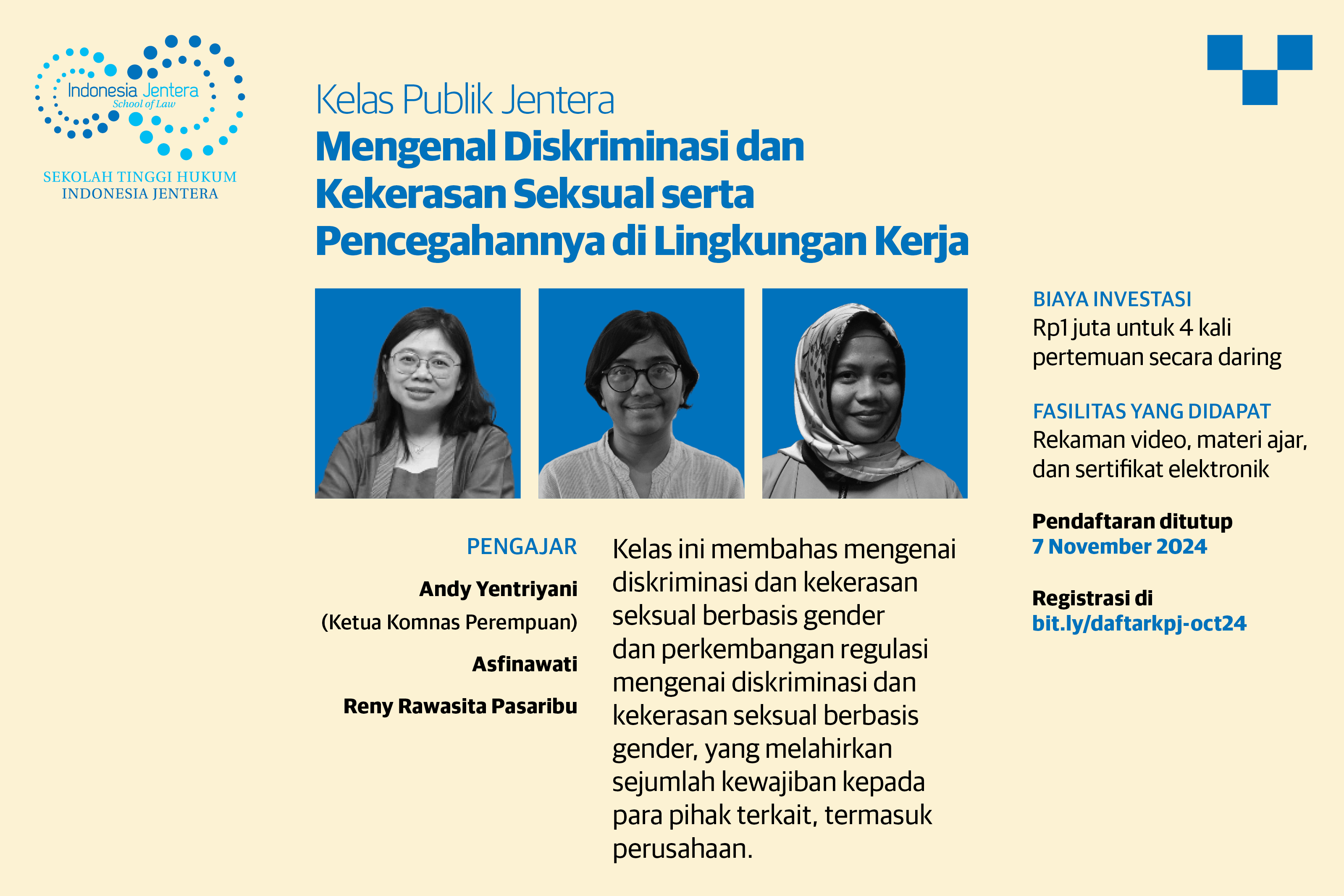 Ayo Ikuti Kelas Publik Jentera!