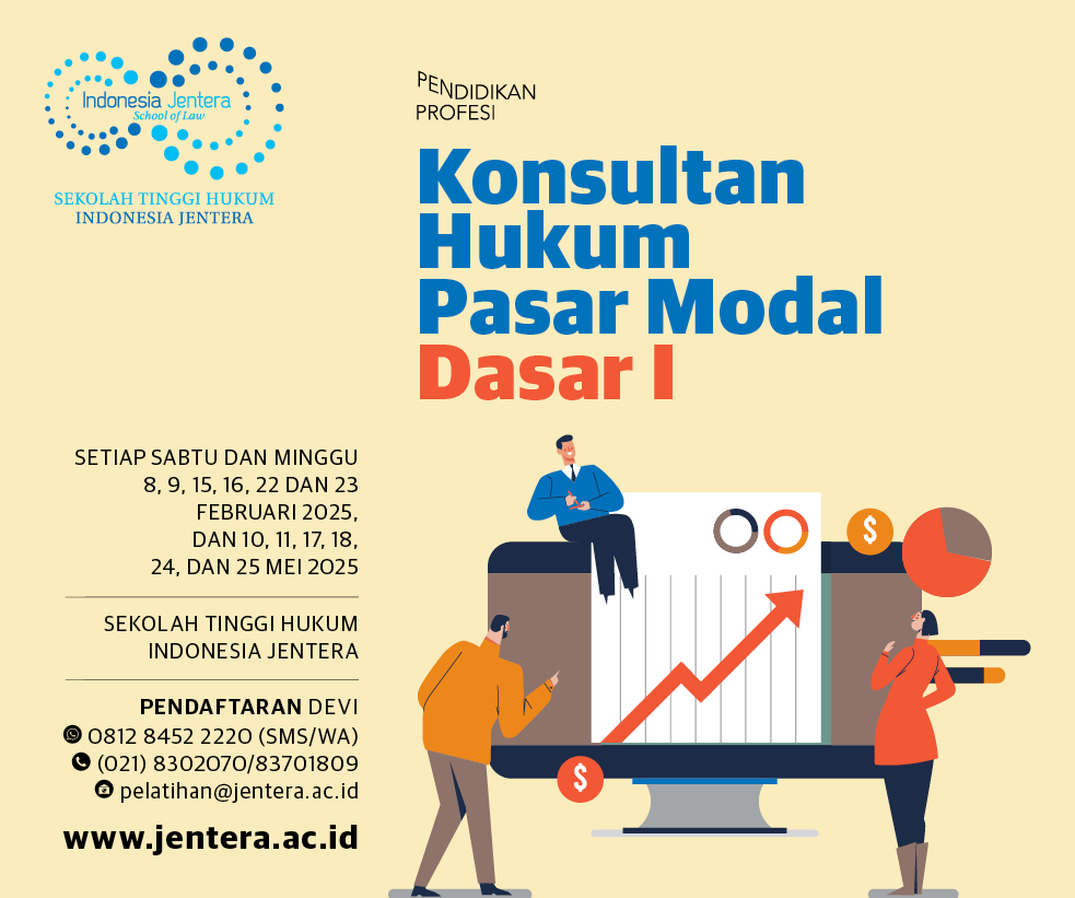 Pendidikan Profesi Konsultan Hukum Pasar Modal Dasar I dan II