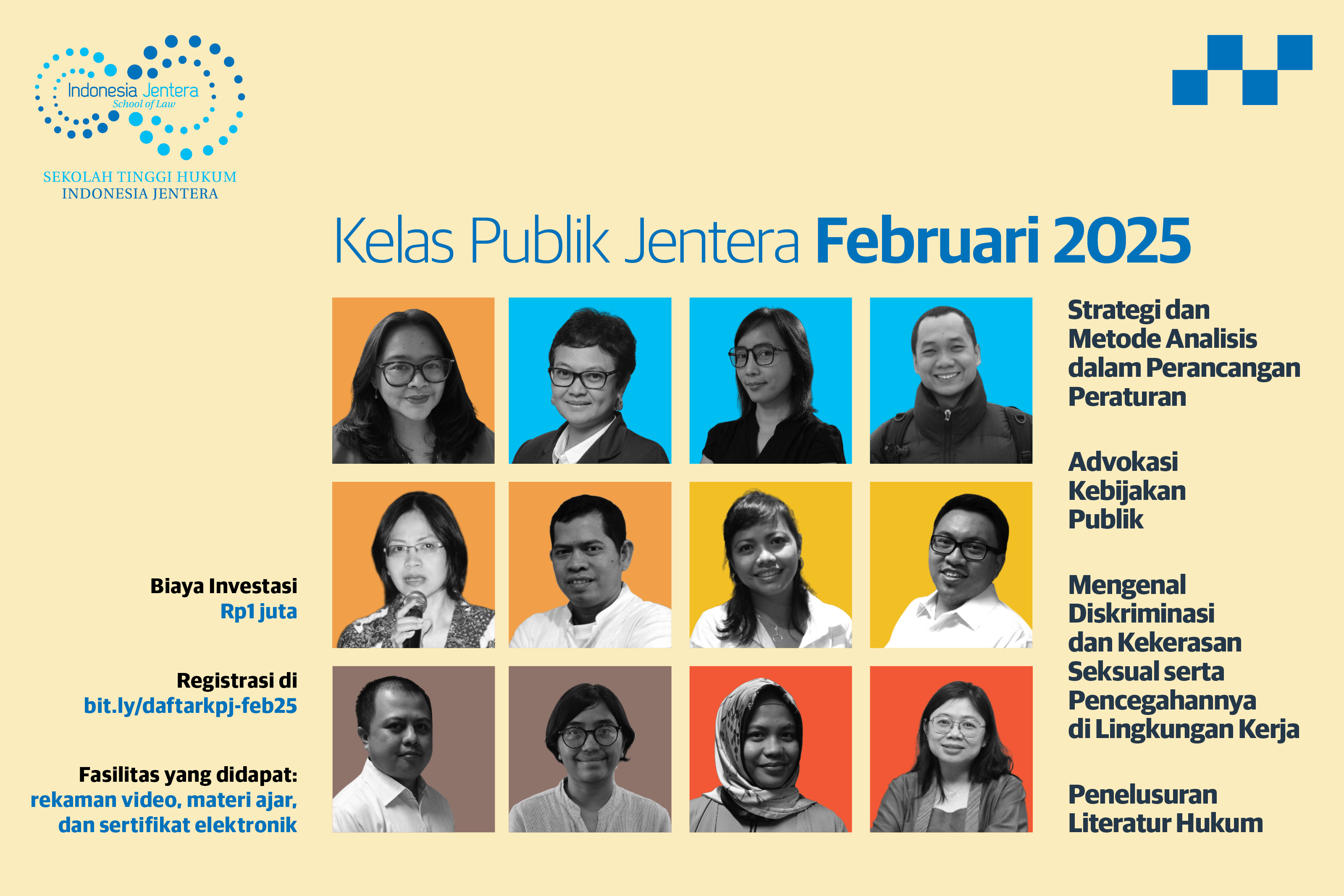 Kelas Publik Jentera Februari 2025